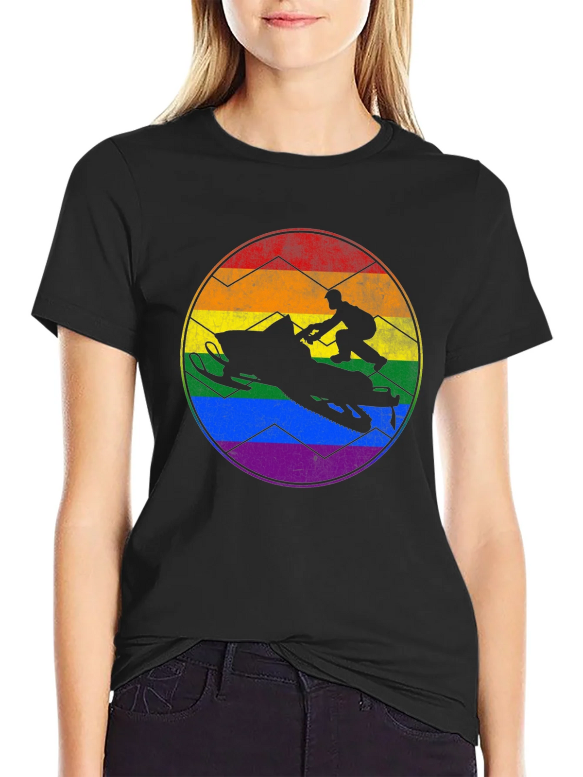 Snowmobile Pride T-Shirt product image 2