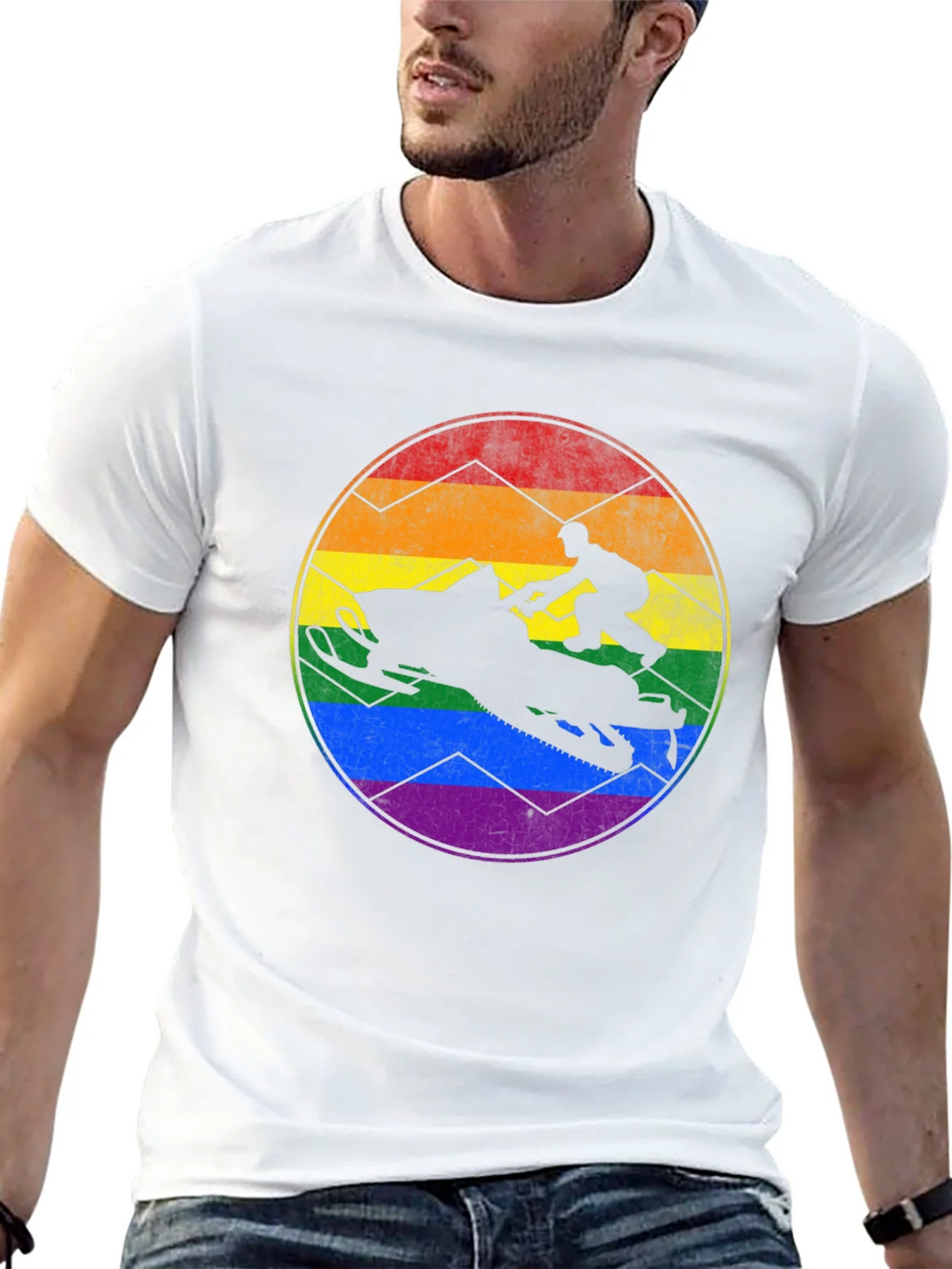 Snowmobile Pride T-Shirt product image 12