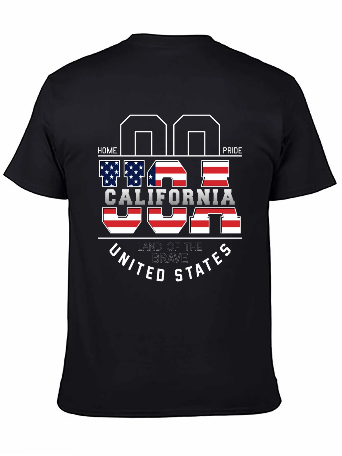USA California Home Pride T-Shirt product image 4
