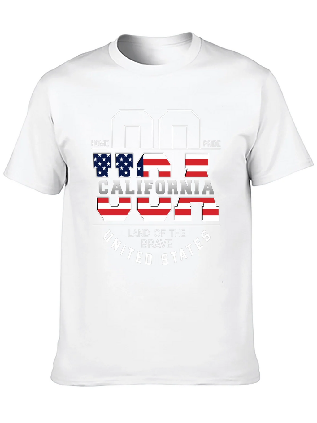 USA California Home Pride T-Shirt product image 9