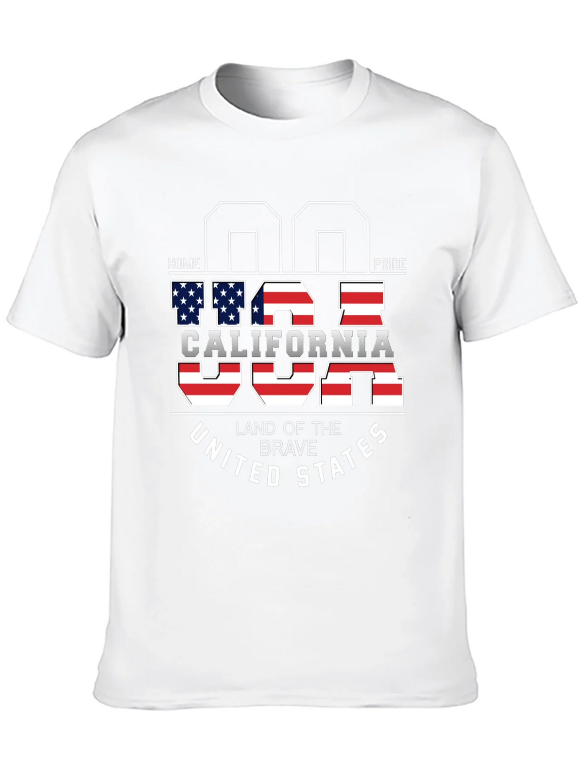 USA California Home Pride T-Shirt product image 9