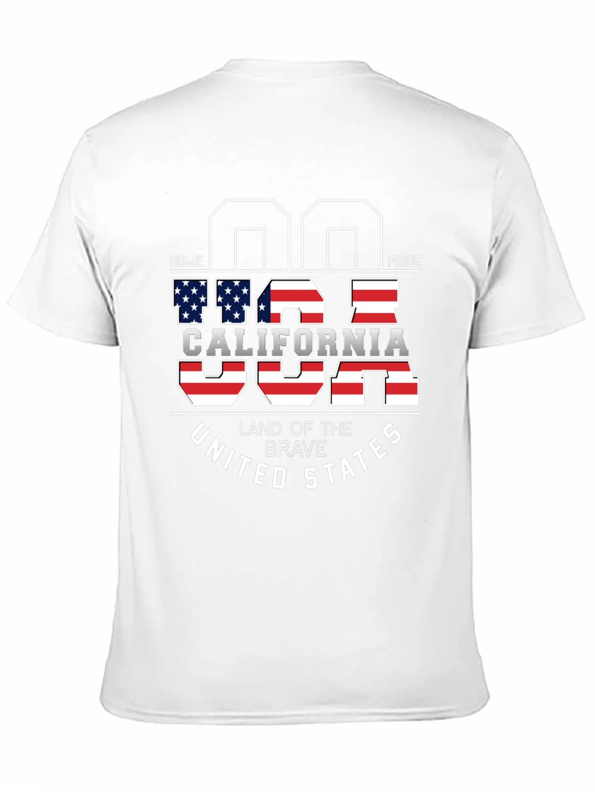 USA California Home Pride T-Shirt product image 10