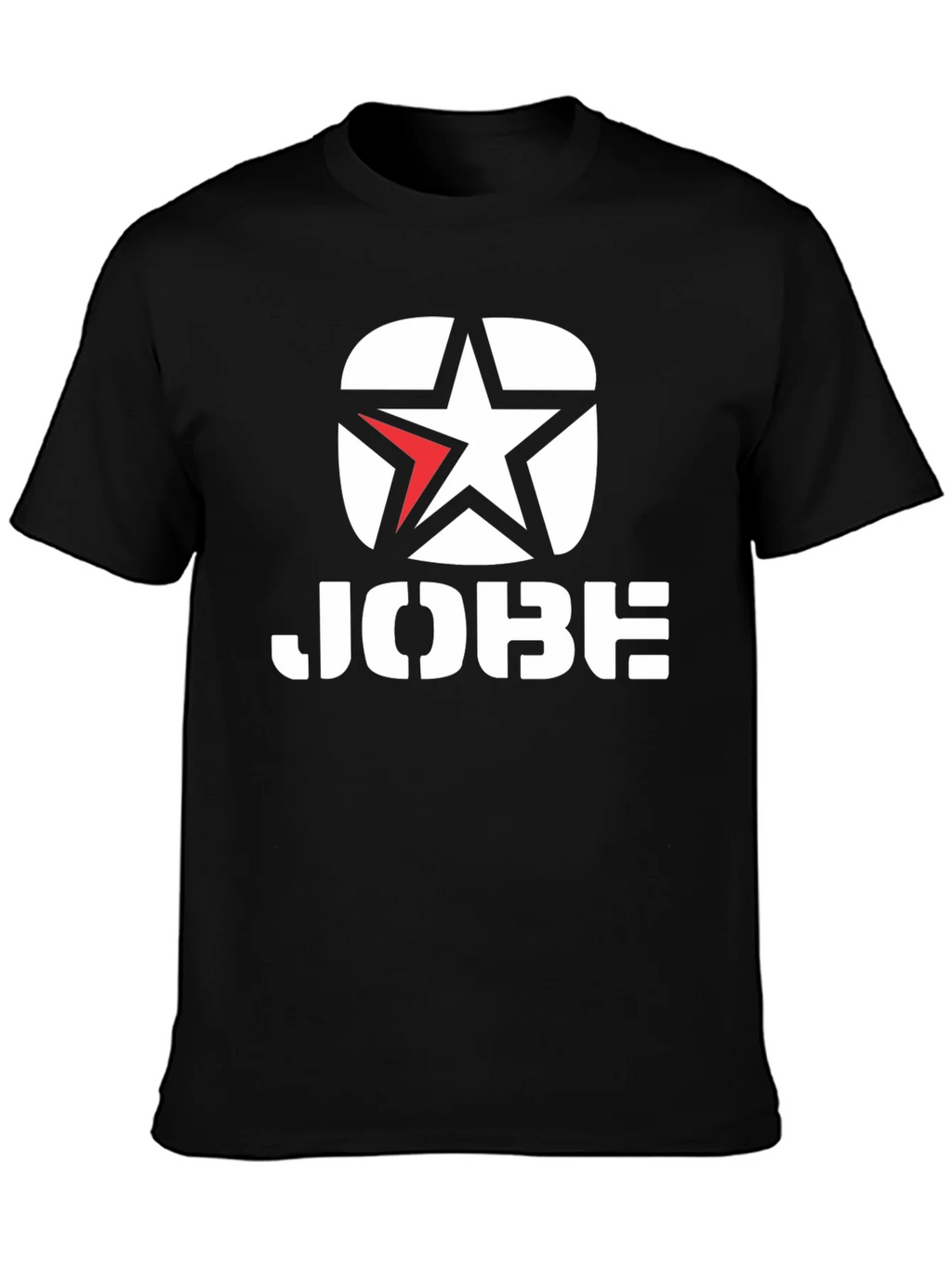 JOBE Black T-Shirt with Star Logo product image 3
