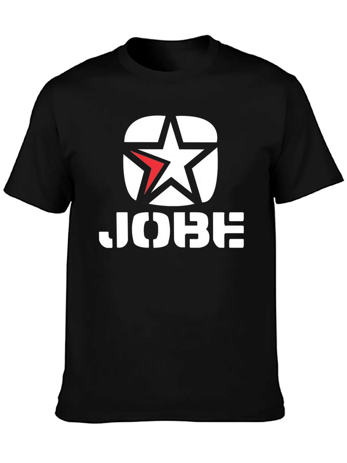JOBE Black T-Shirt with Star Logo product image 3