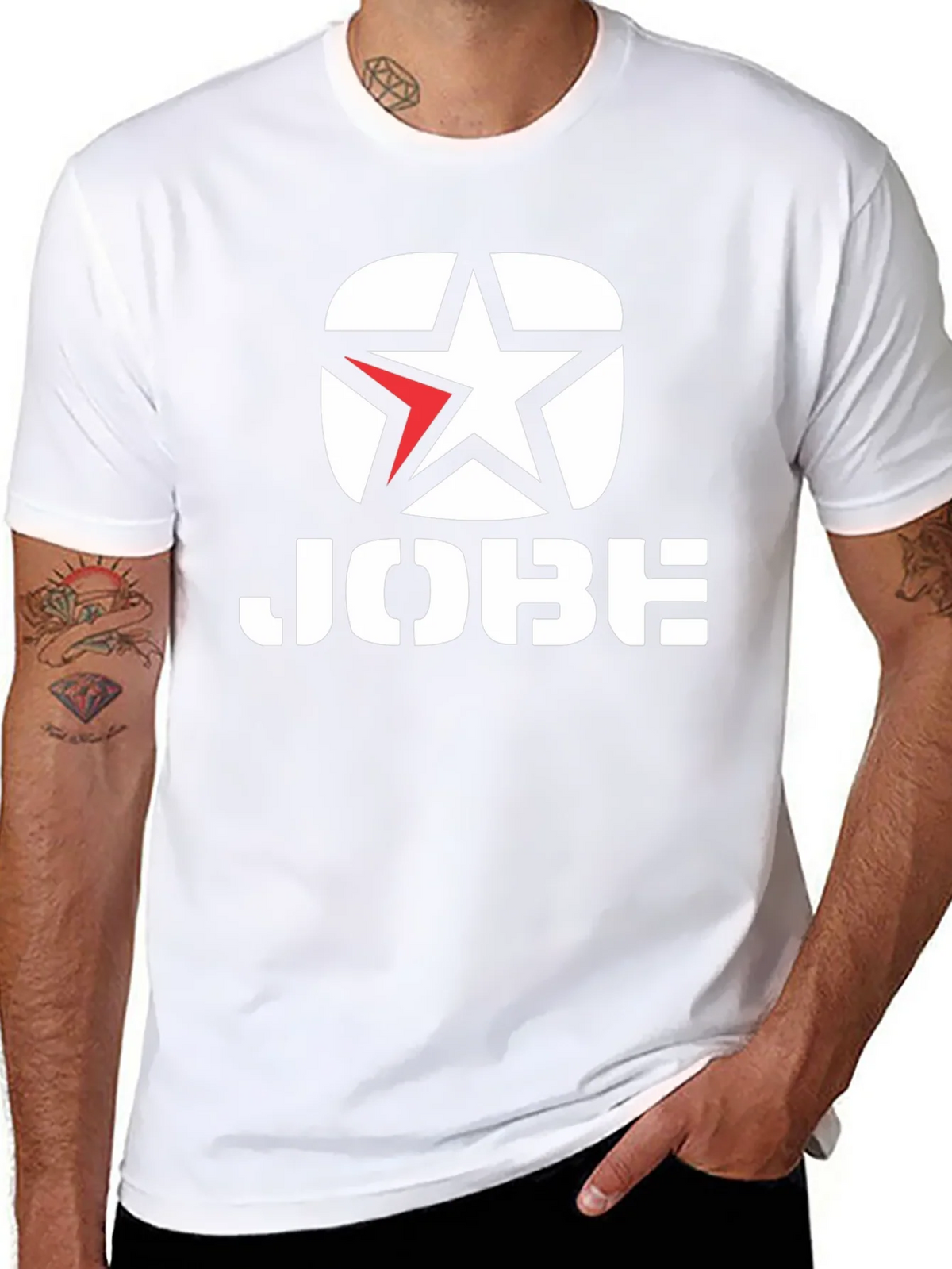 JOBE Black T-Shirt with Star Logo product image 7