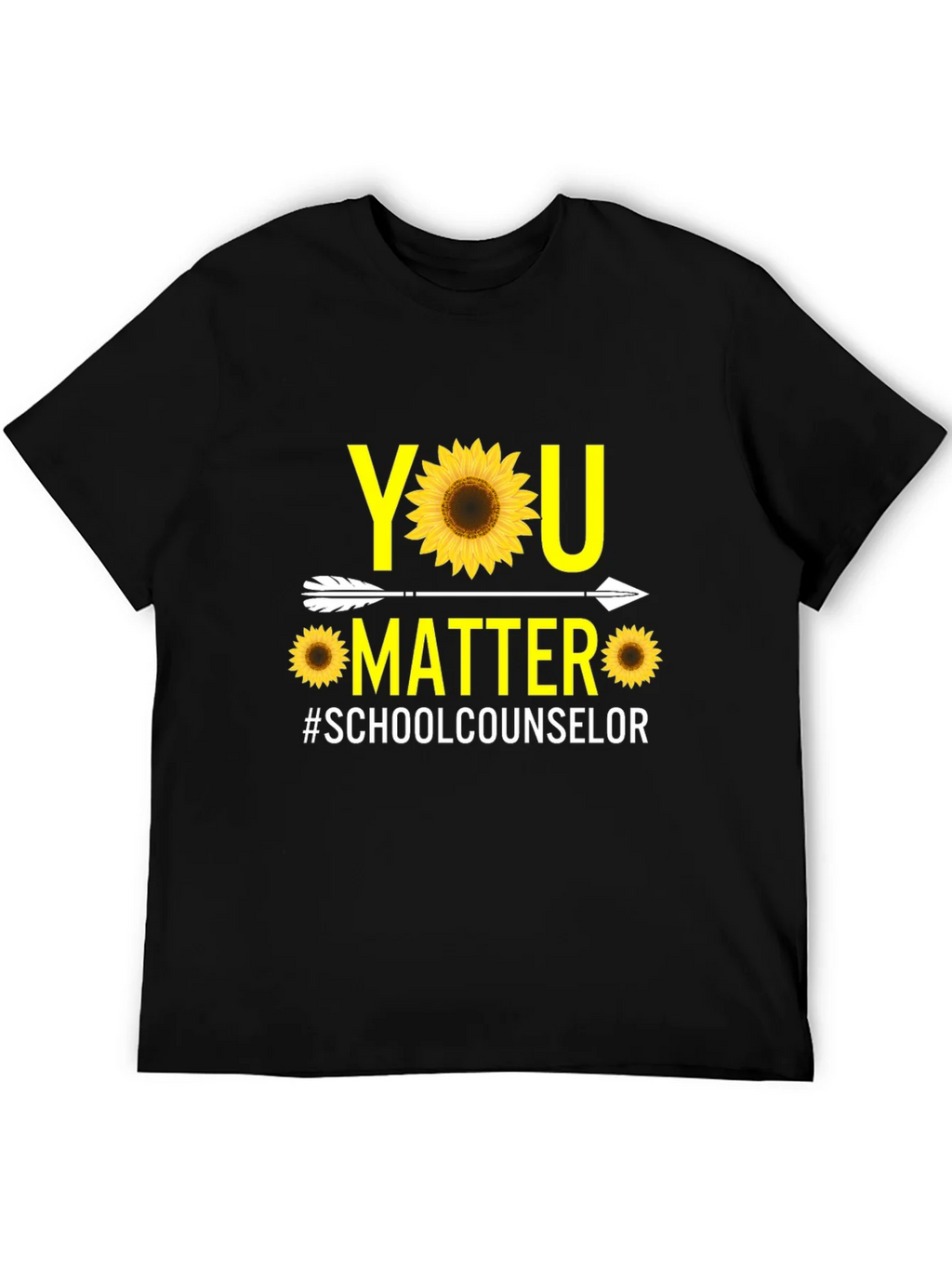 You Matter Sunflower T-Shirt | School Counselor Tee product image 5