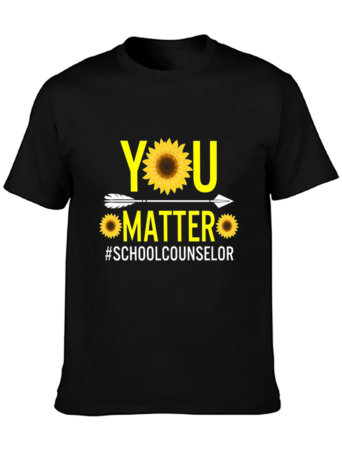 You Matter Sunflower T-Shirt | School Counselor Tee product image 3