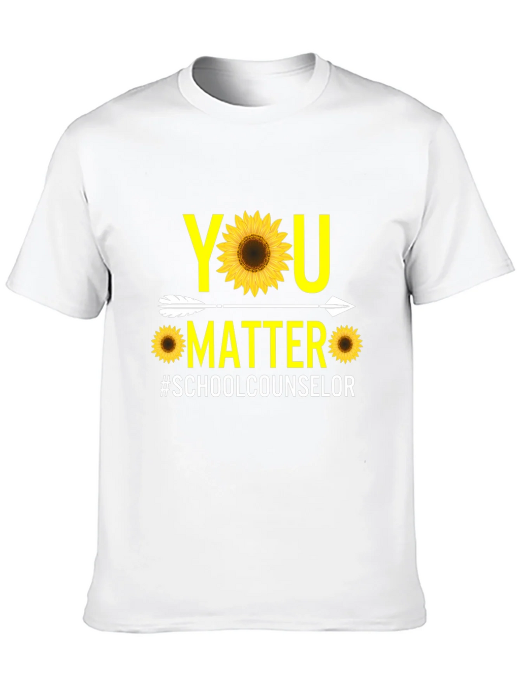 You Matter Sunflower T-Shirt | School Counselor Tee product image 9