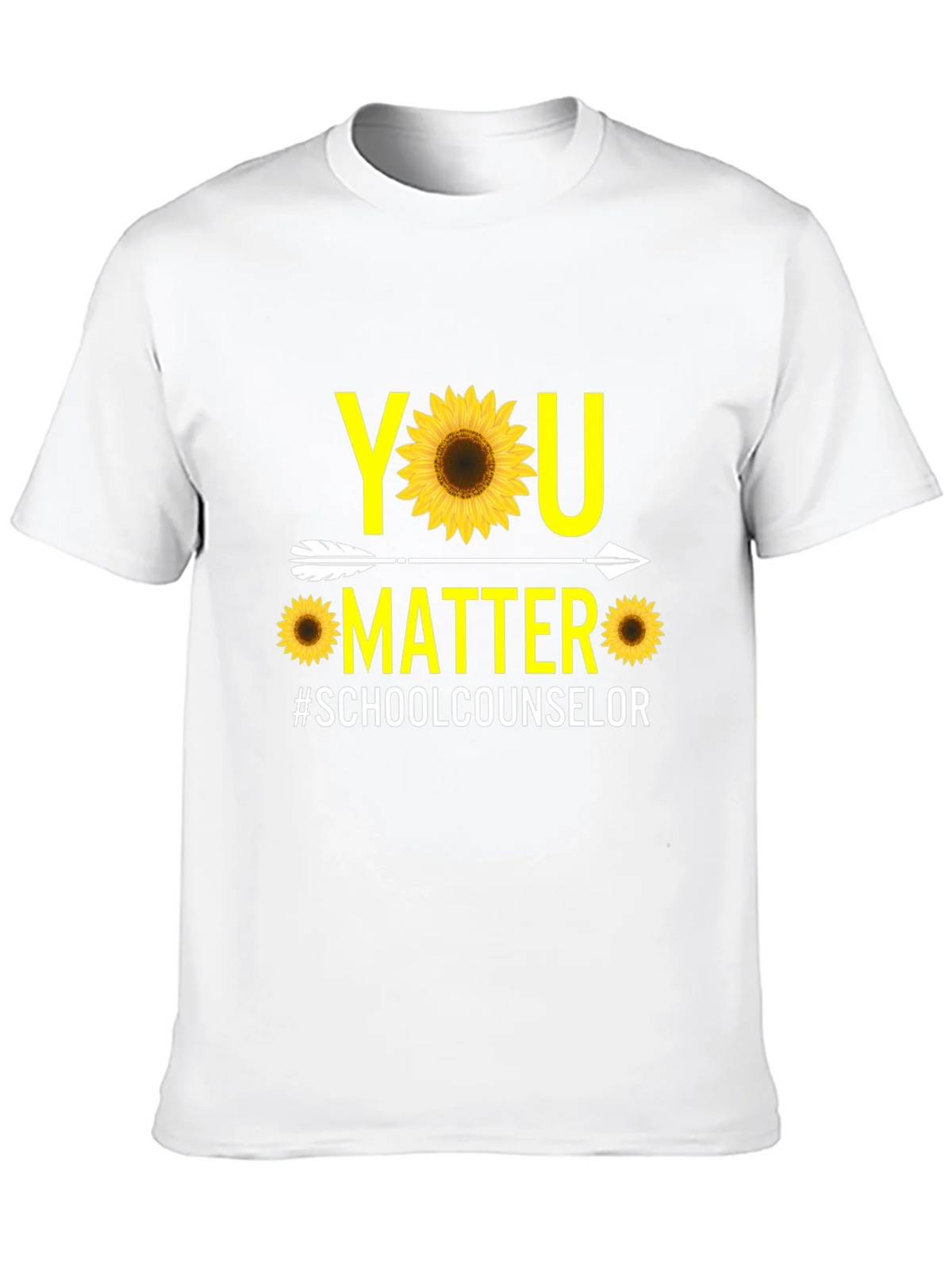 You Matter Sunflower T-Shirt | School Counselor Tee product image 9