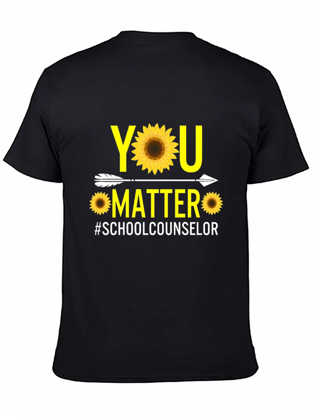 You Matter Sunflower T-Shirt | School Counselor Tee product image 4