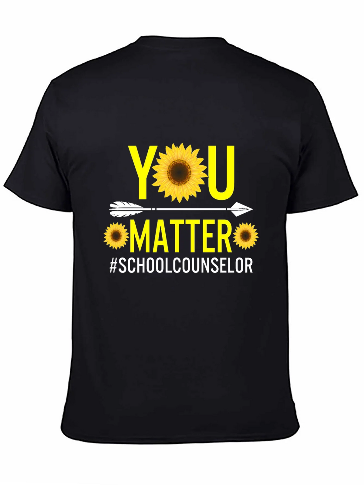 You Matter Sunflower T-Shirt | School Counselor Tee product image 4