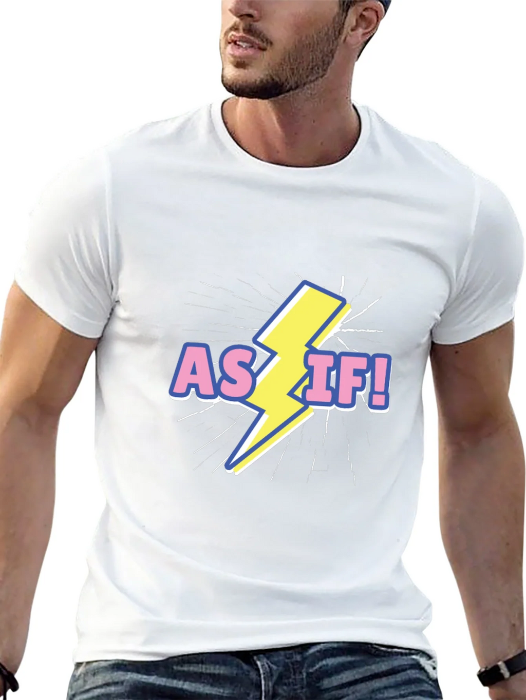 As If! Graphic T-Shirt - Black product image 12