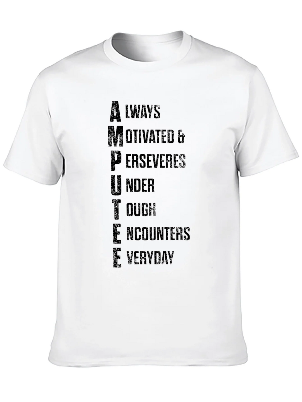 Motivational Amputee Graphic Tee product image 9