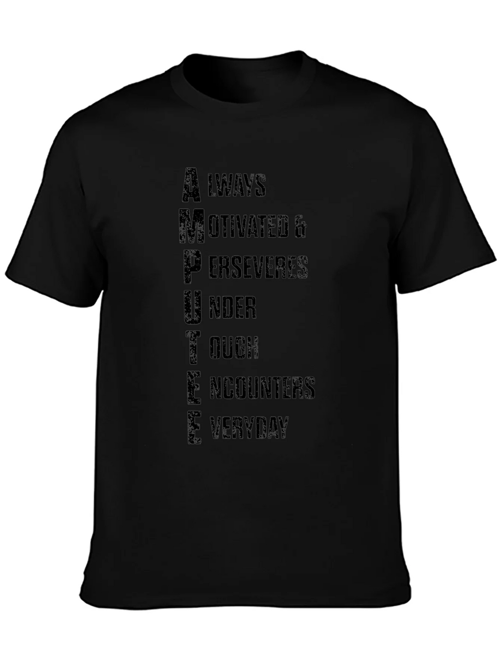 Motivational Amputee Graphic Tee product image 3