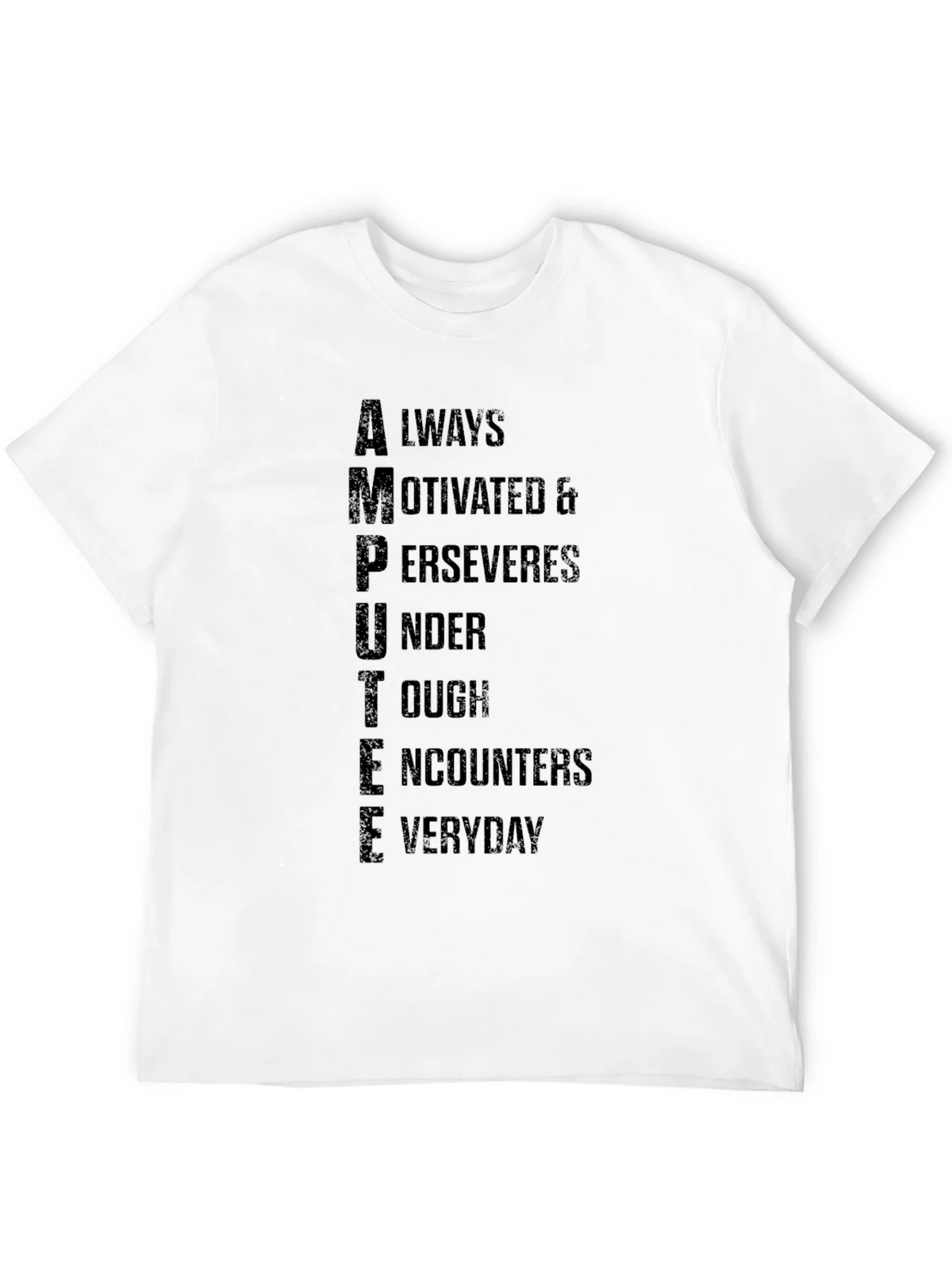 Motivational Amputee Graphic Tee product image 11