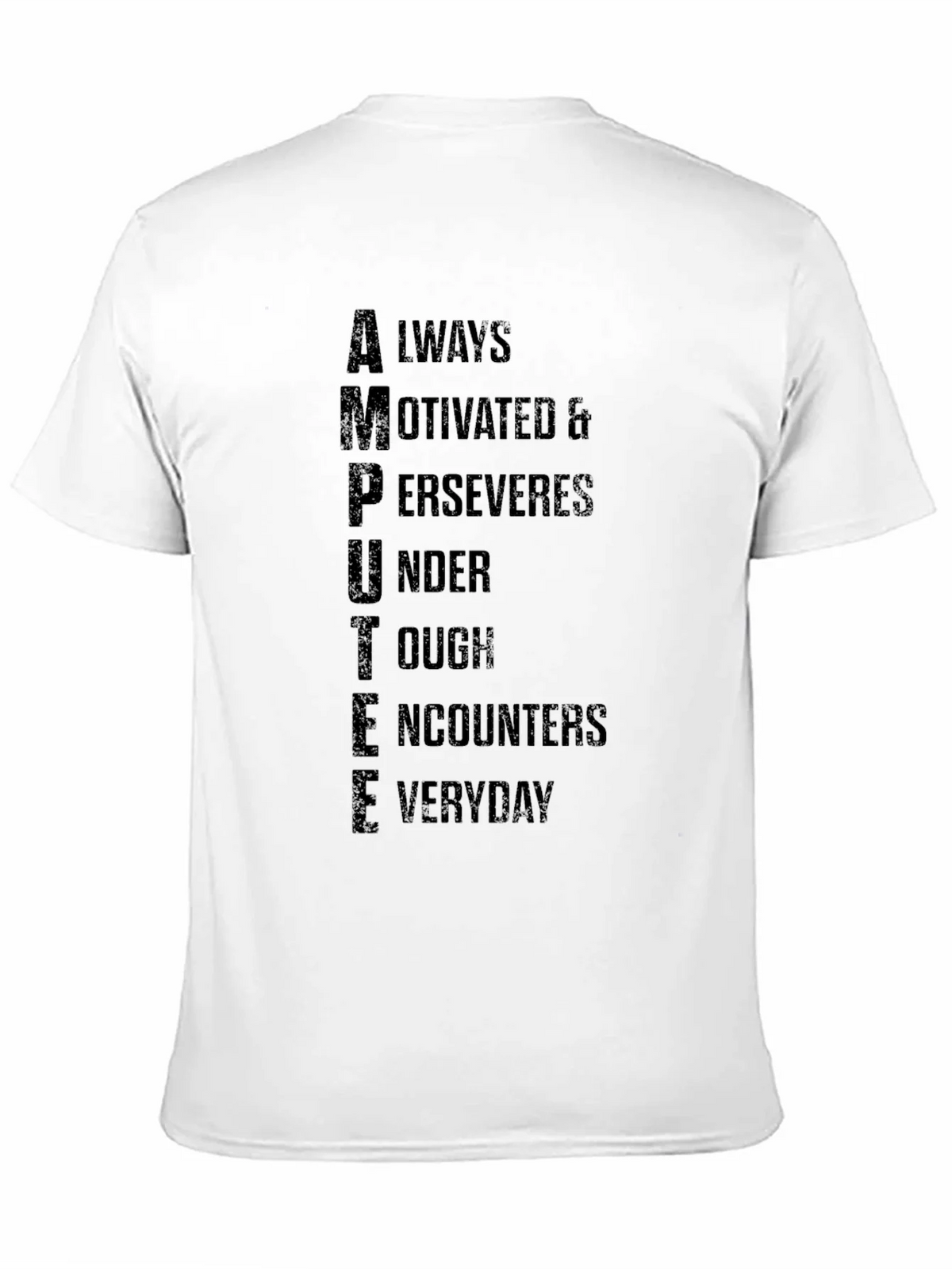 Motivational Amputee Graphic Tee product image 10