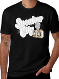 Speaker City T-Shirt - Retro Microphone Design product image 1