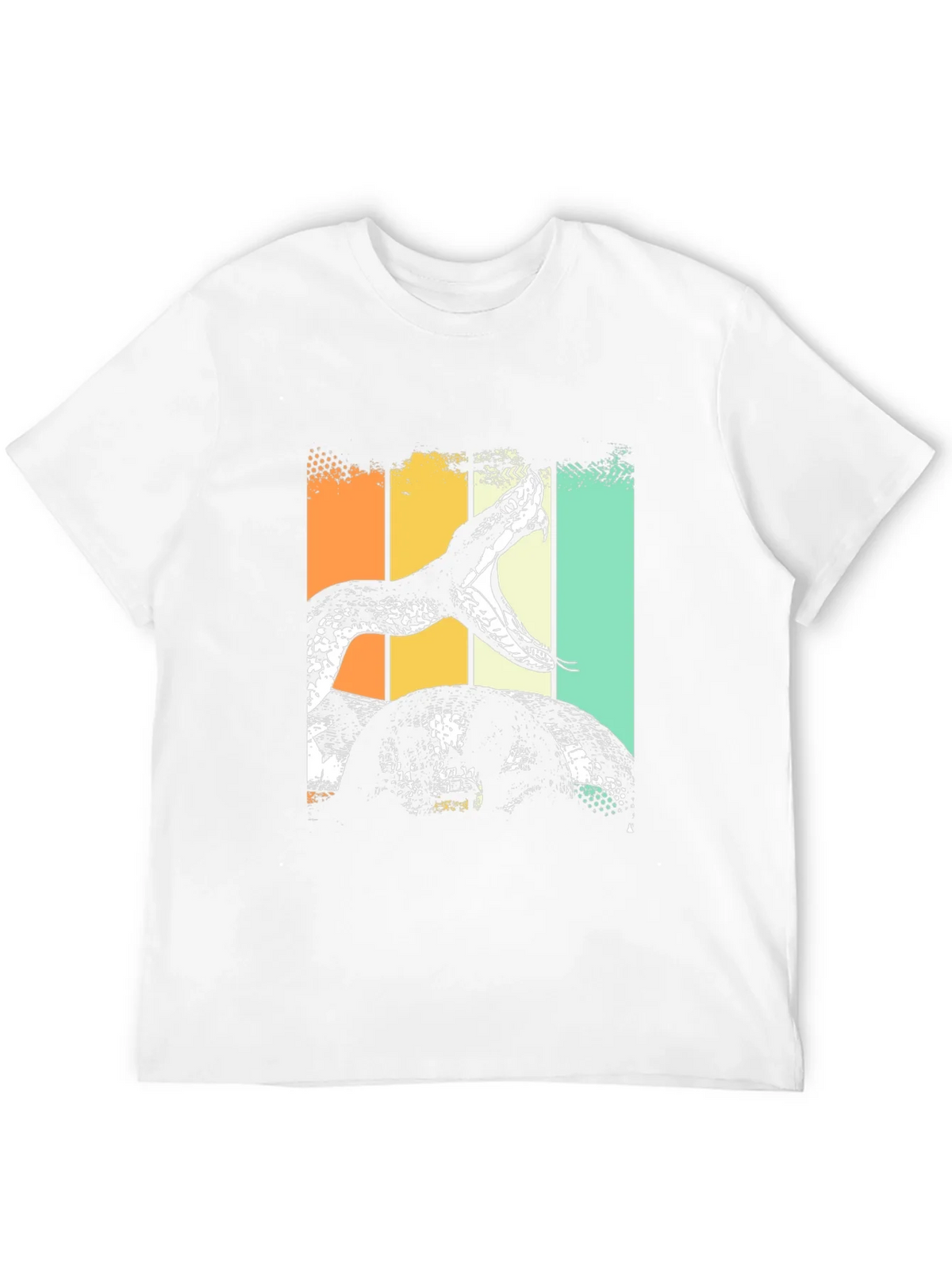 Snake Graphic Tee - Retro Style Comfort product image 1