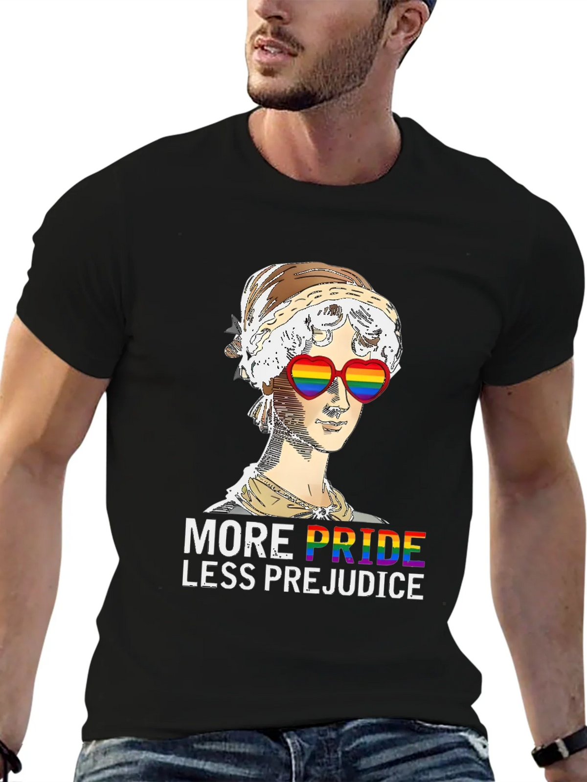 More Pride Less Prejudice T-Shirt product image 6