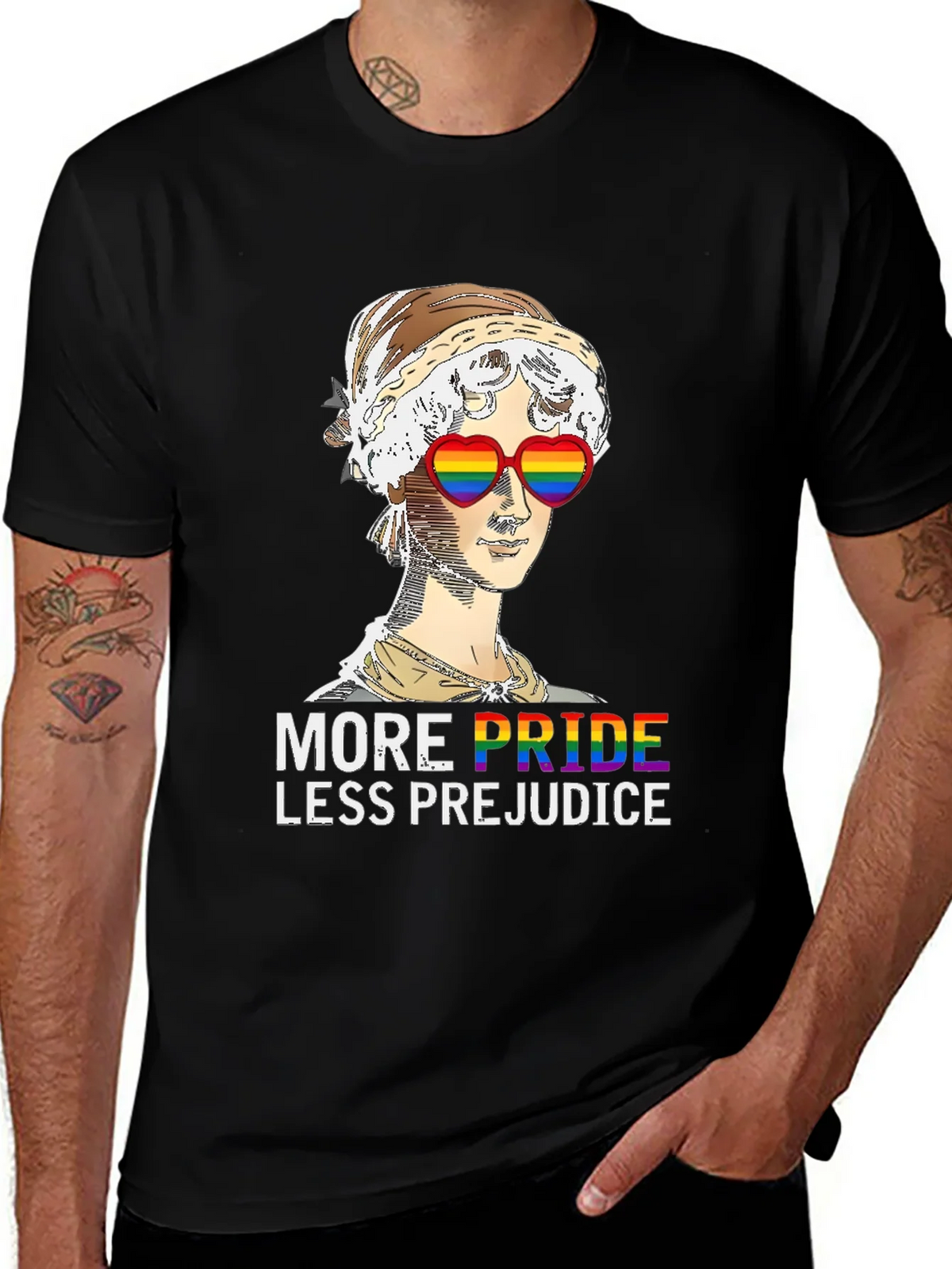More Pride Less Prejudice T-Shirt product image 1