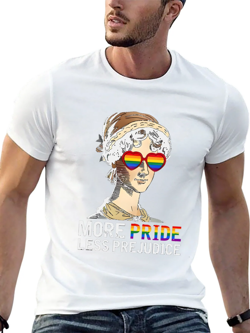 More Pride Less Prejudice T-Shirt product image 12
