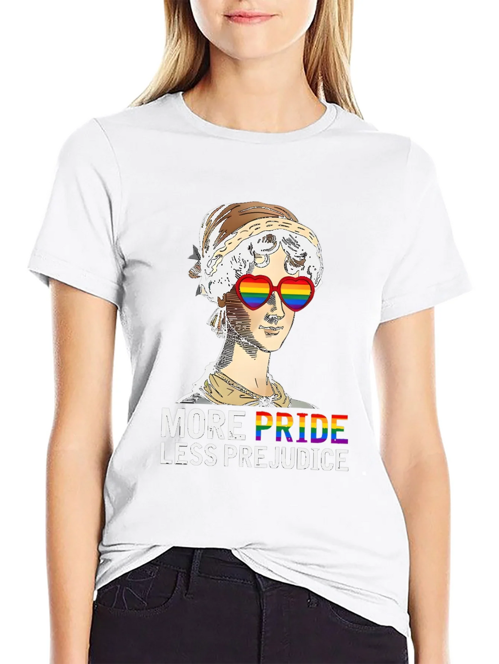 More Pride Less Prejudice T-Shirt product image 8