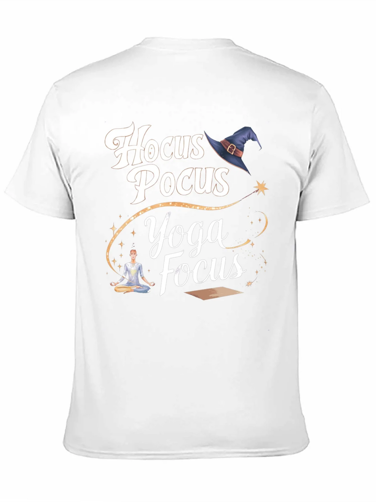 Hocus Pocus Yoga Focus Black T-Shirt