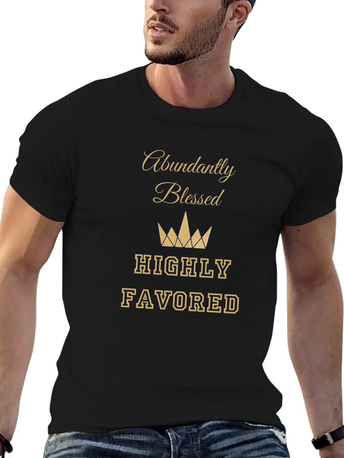Abundantly Blessed T-Shirt - Highly Favored Tee product image 6