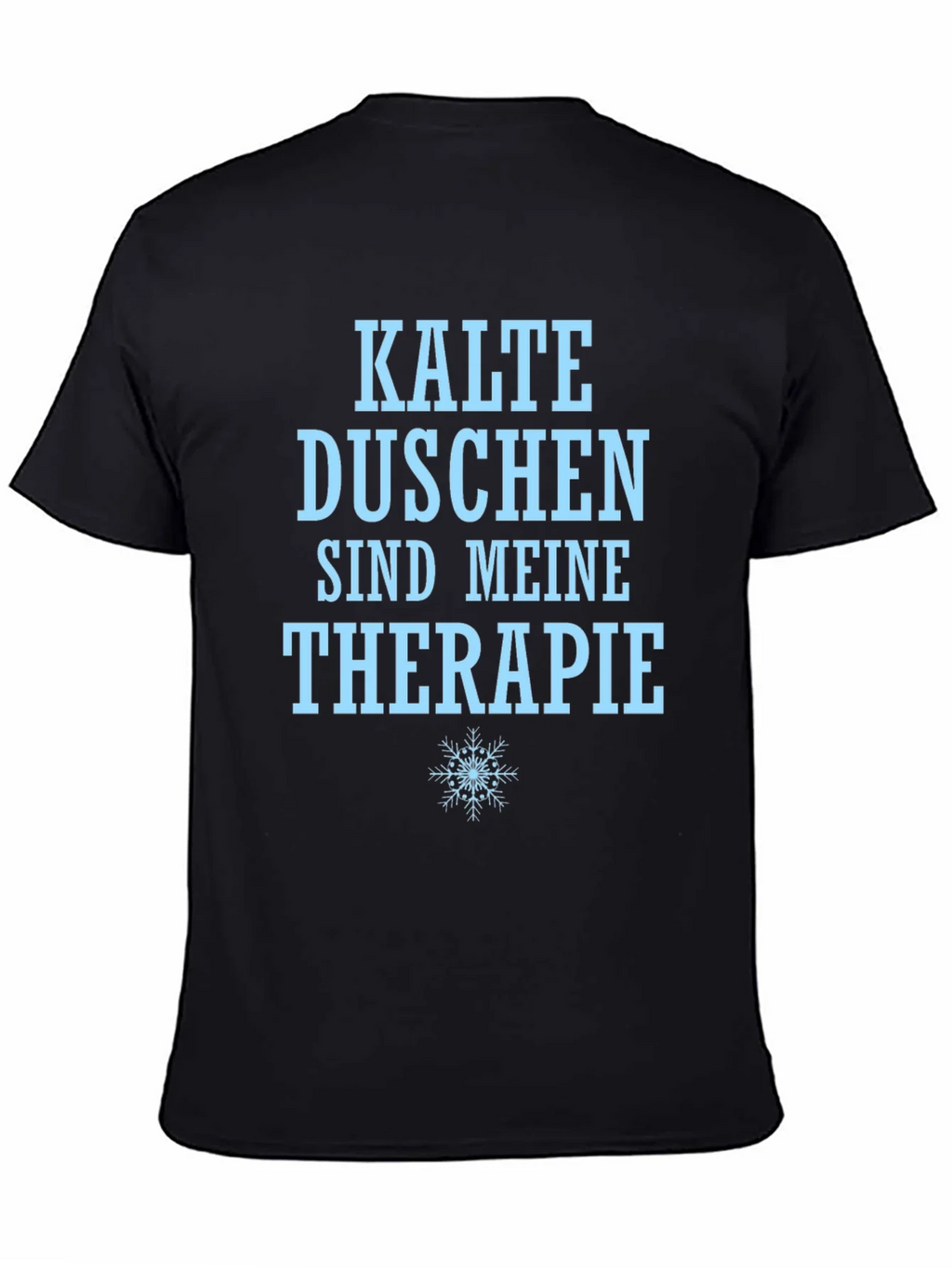Funny Cold Shower Therapy T-Shirt product image 4