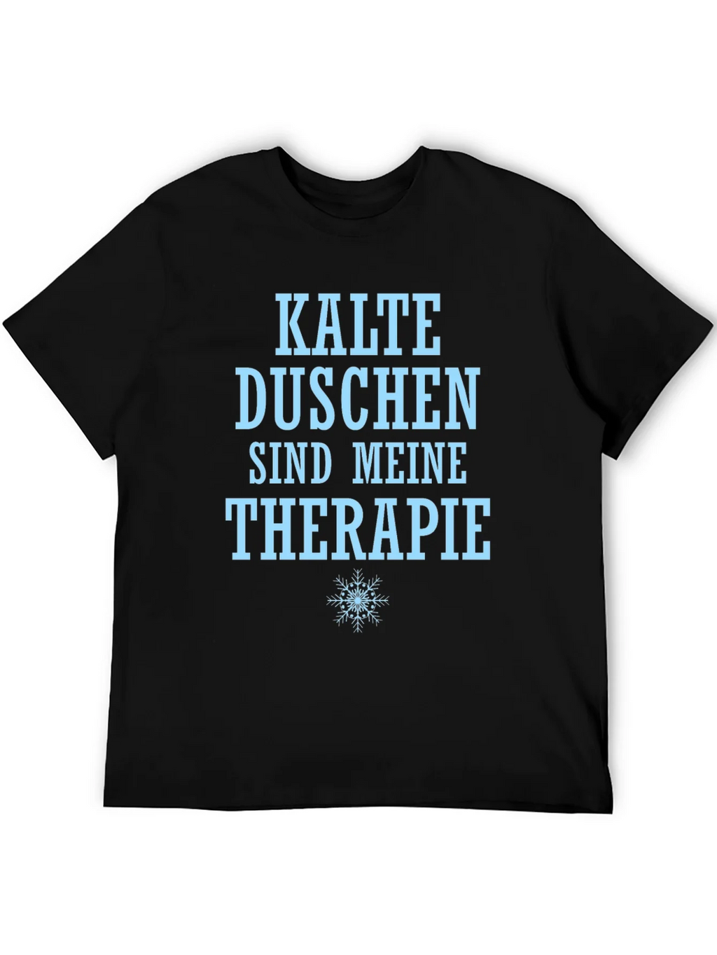 Funny Cold Shower Therapy T-Shirt product image 5