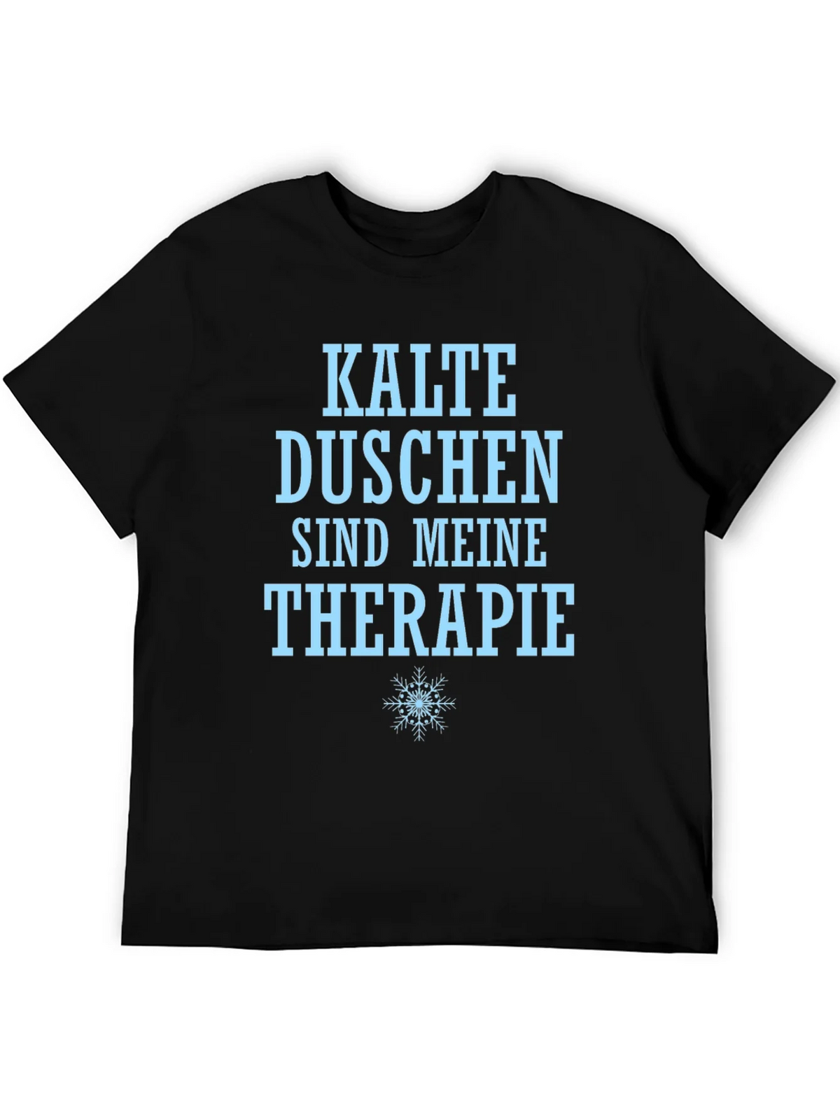 Funny Cold Shower Therapy T-Shirt product image 5