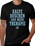 Funny Cold Shower Therapy T-Shirt product image 1