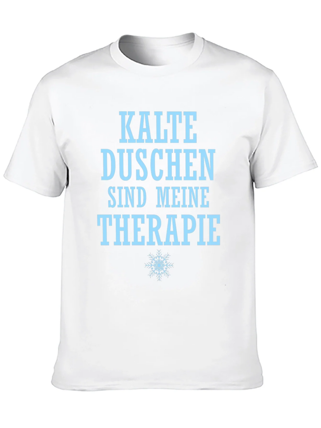 Funny Cold Shower Therapy T-Shirt product image 9