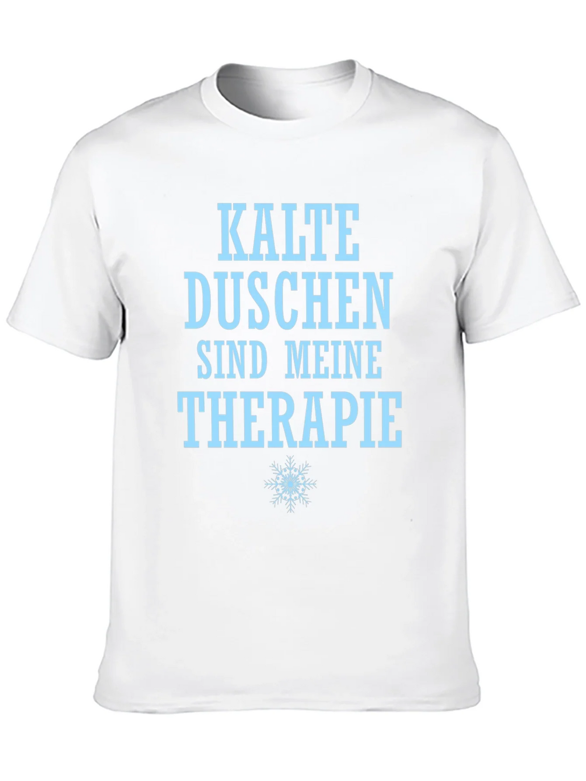 Funny Cold Shower Therapy T-Shirt product image 9
