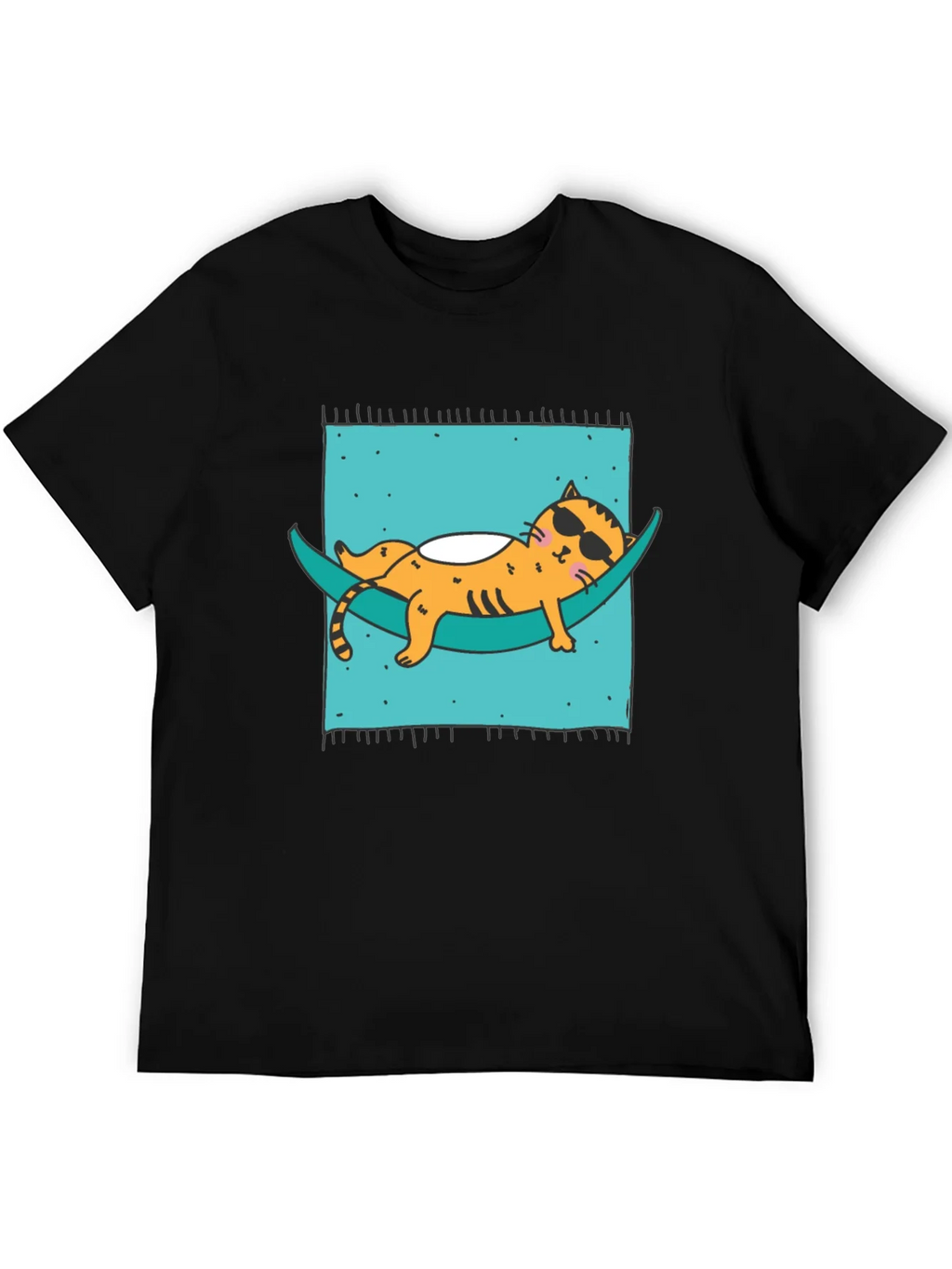 Relaxed Cat Hammock T-Shirt - Cool & Comfortable product image 5
