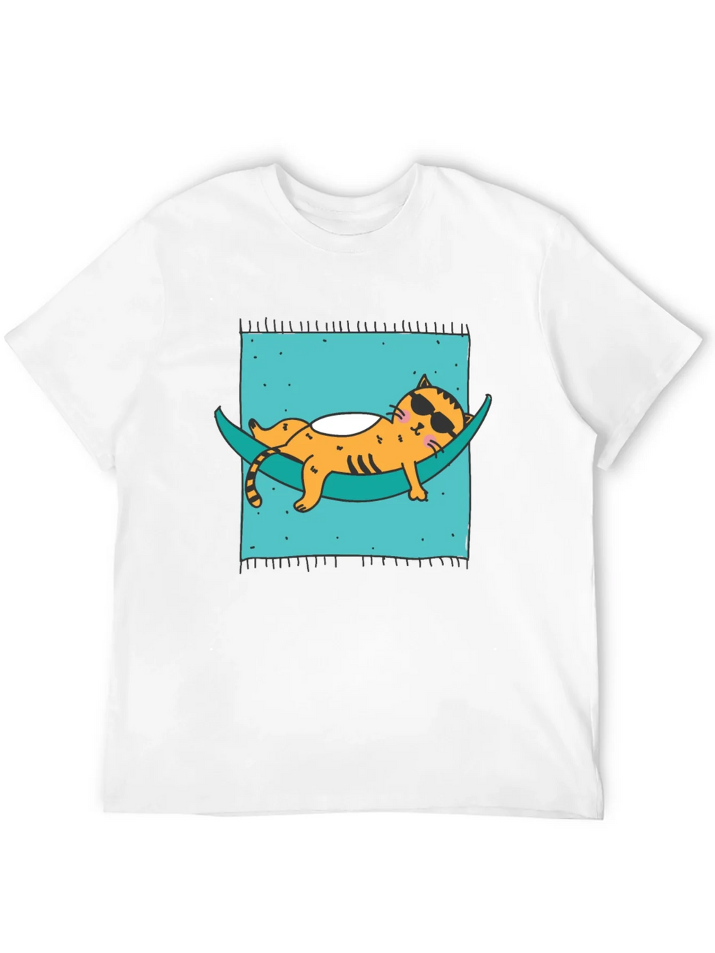 Relaxed Cat Hammock T-Shirt - Cool & Comfortable product image 11