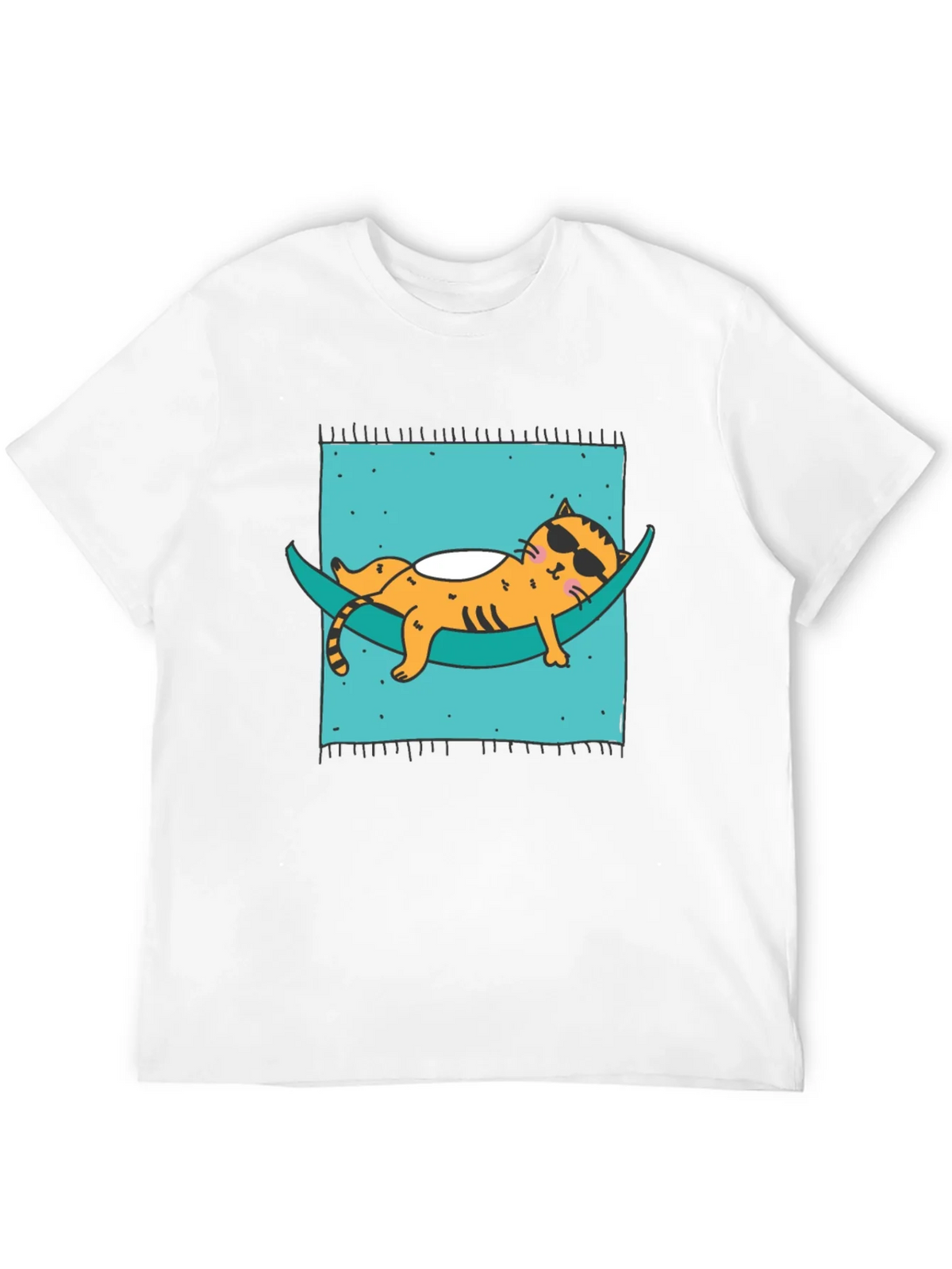 Relaxed Cat Hammock T-Shirt - Cool & Comfortable product image 11