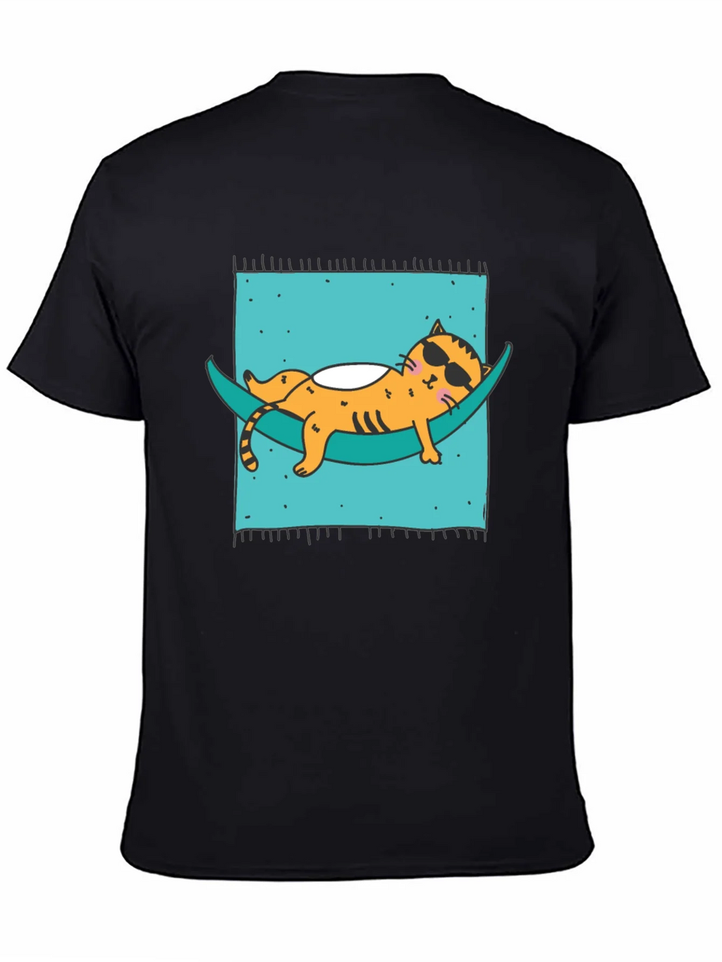Relaxed Cat Hammock T-Shirt - Cool & Comfortable product image 4