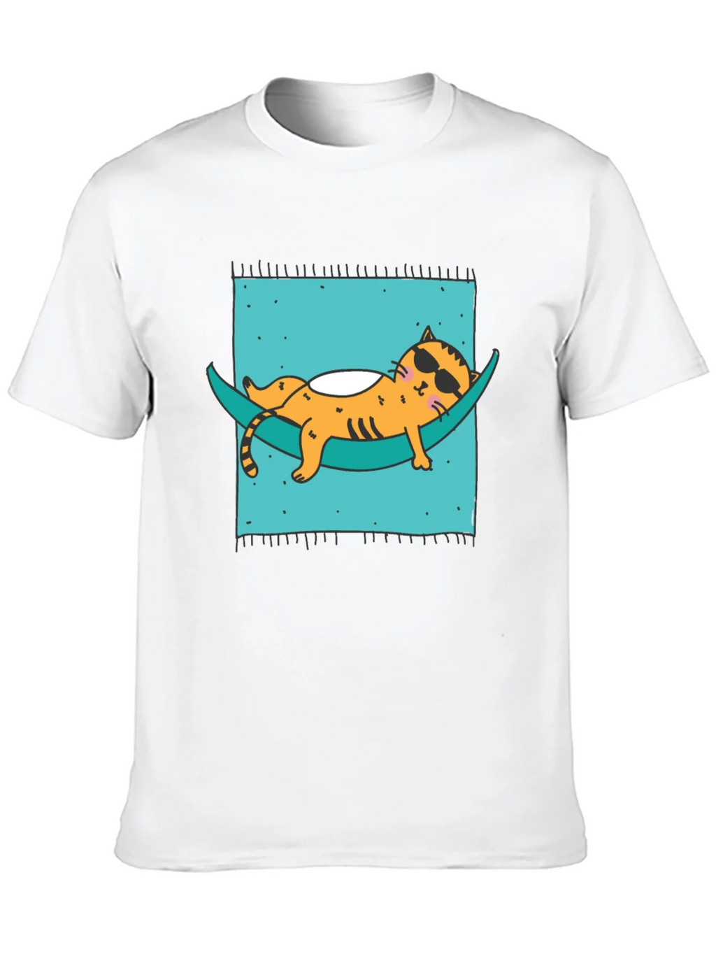 Relaxed Cat Hammock T-Shirt - Cool & Comfortable product image 9