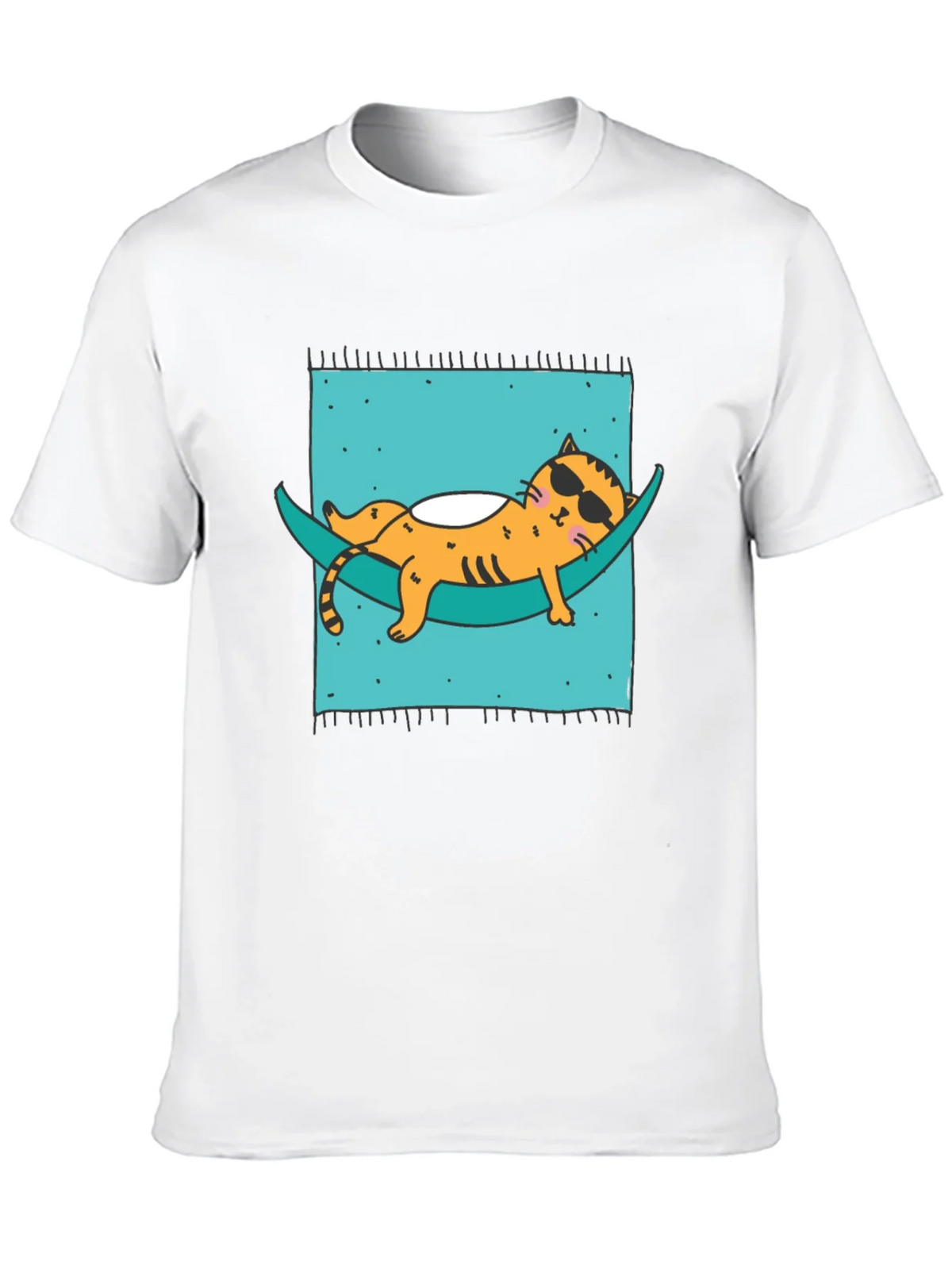 Relaxed Cat Hammock T-Shirt - Cool & Comfortable product image 9
