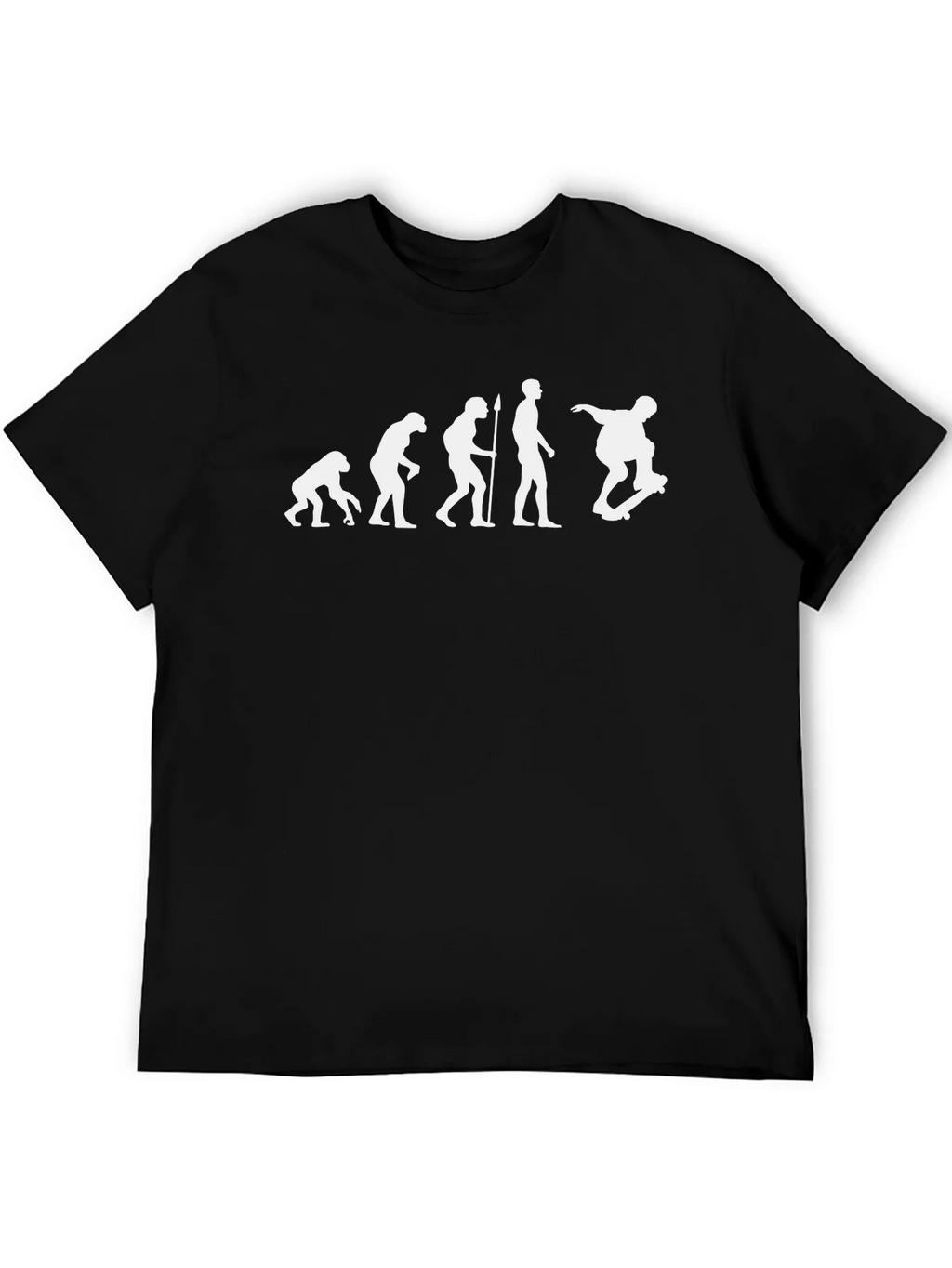 Evolution of Skateboarding T-Shirt - Black product image 5