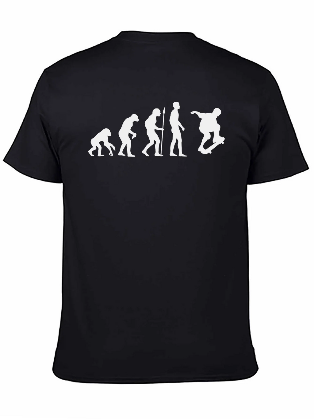 Evolution of Skateboarding T-Shirt - Black product image 4