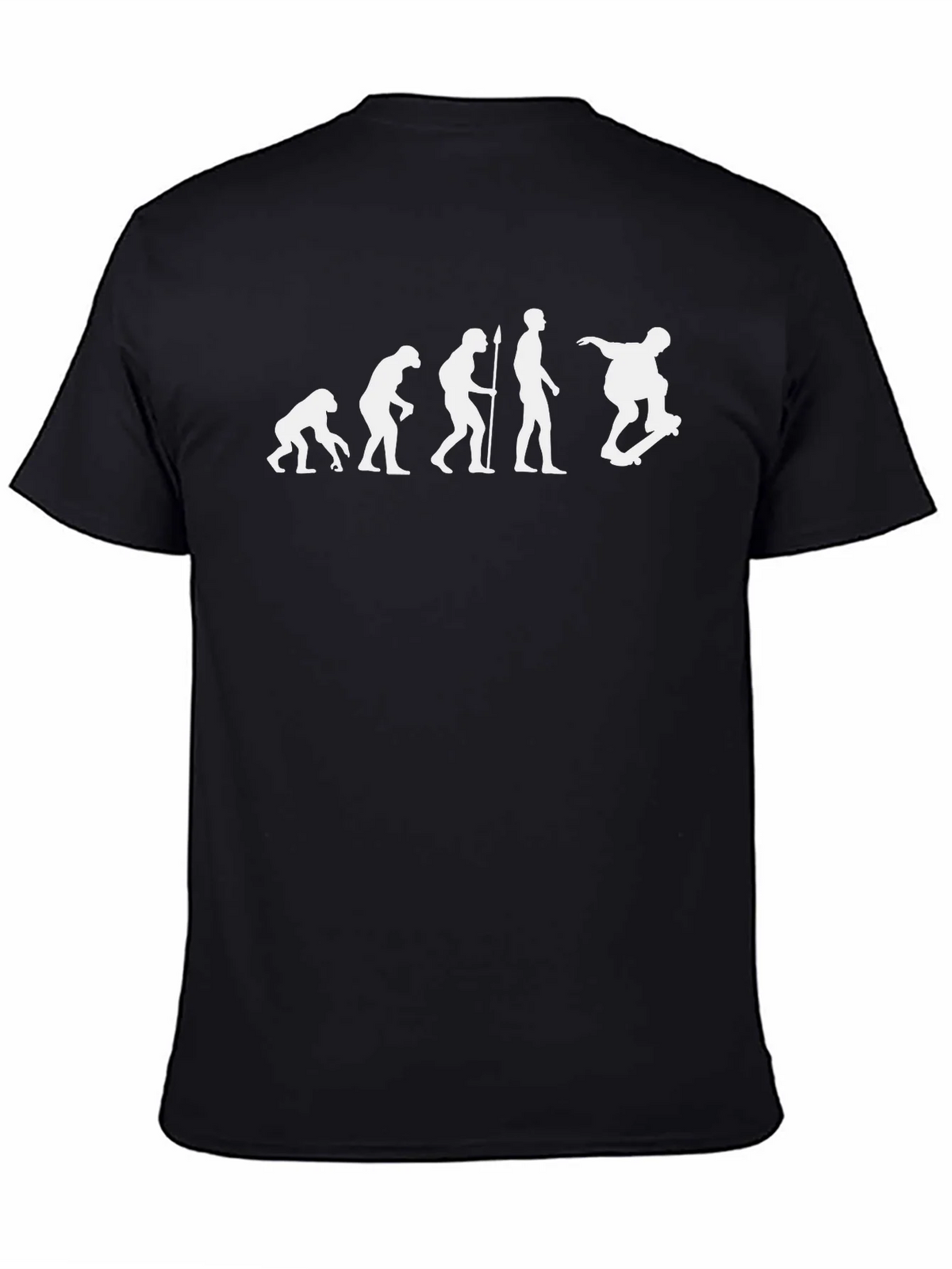 Evolution of Skateboarding T-Shirt - Black product image 4
