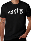 Evolution of Skateboarding T-Shirt - Black product image 1