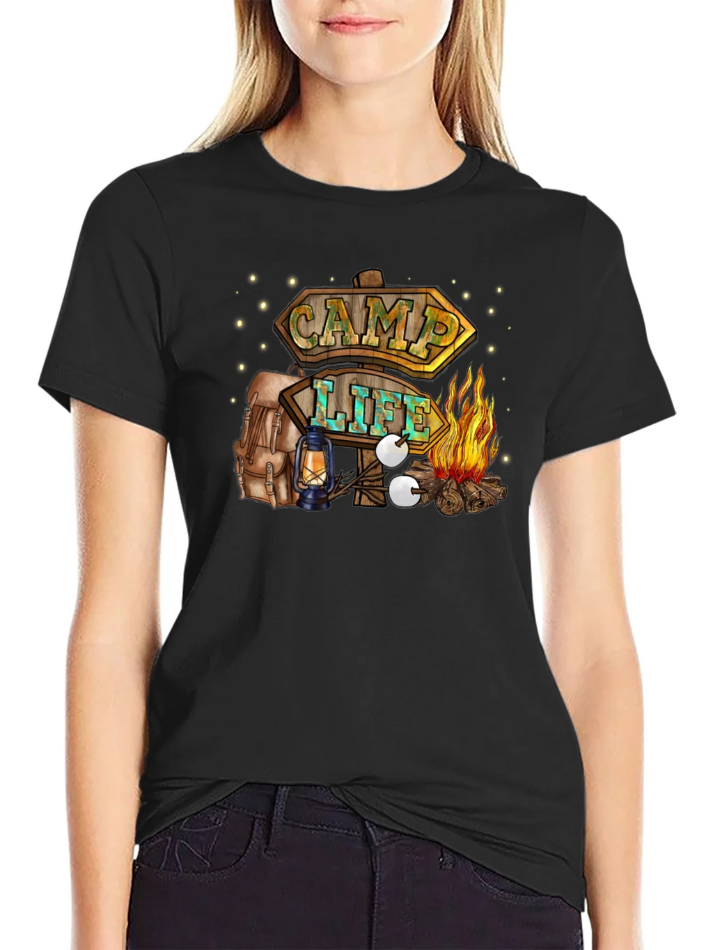 Camp Life T-Shirt - Outdoor Adventure Tee