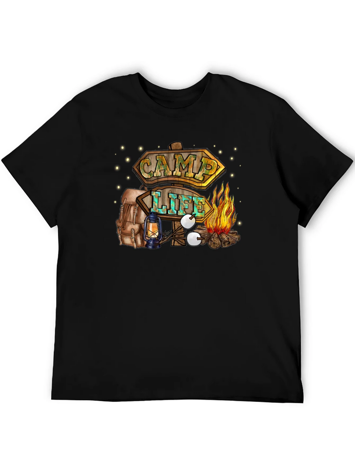 Camp Life T-Shirt - Outdoor Adventure Tee