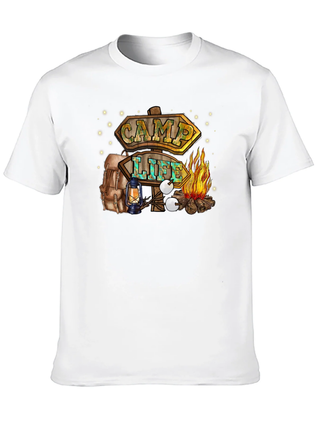 Camp Life T-Shirt - Outdoor Adventure Tee