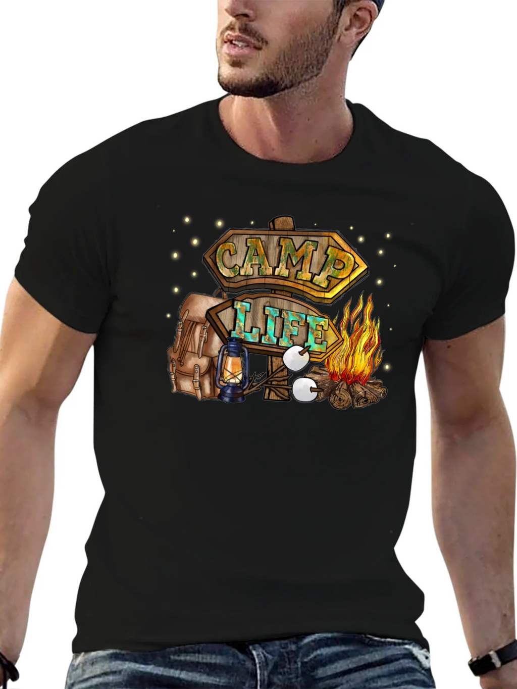 Camp Life T-Shirt - Outdoor Adventure Tee
