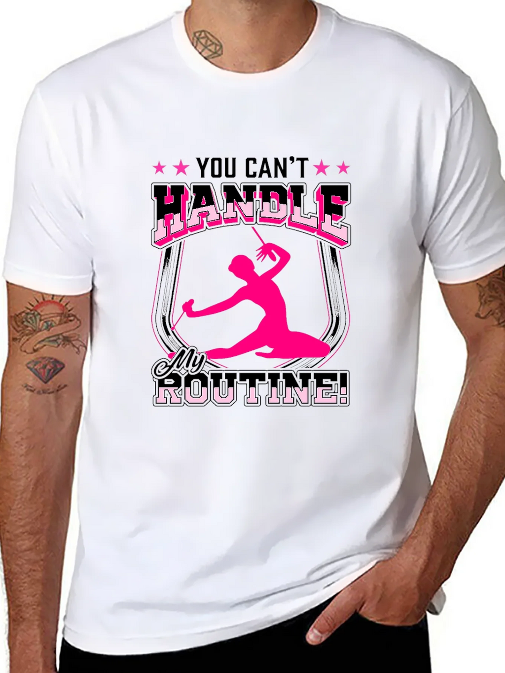 Gymnastics Routine Graphic Tee - Handle It! product image 6