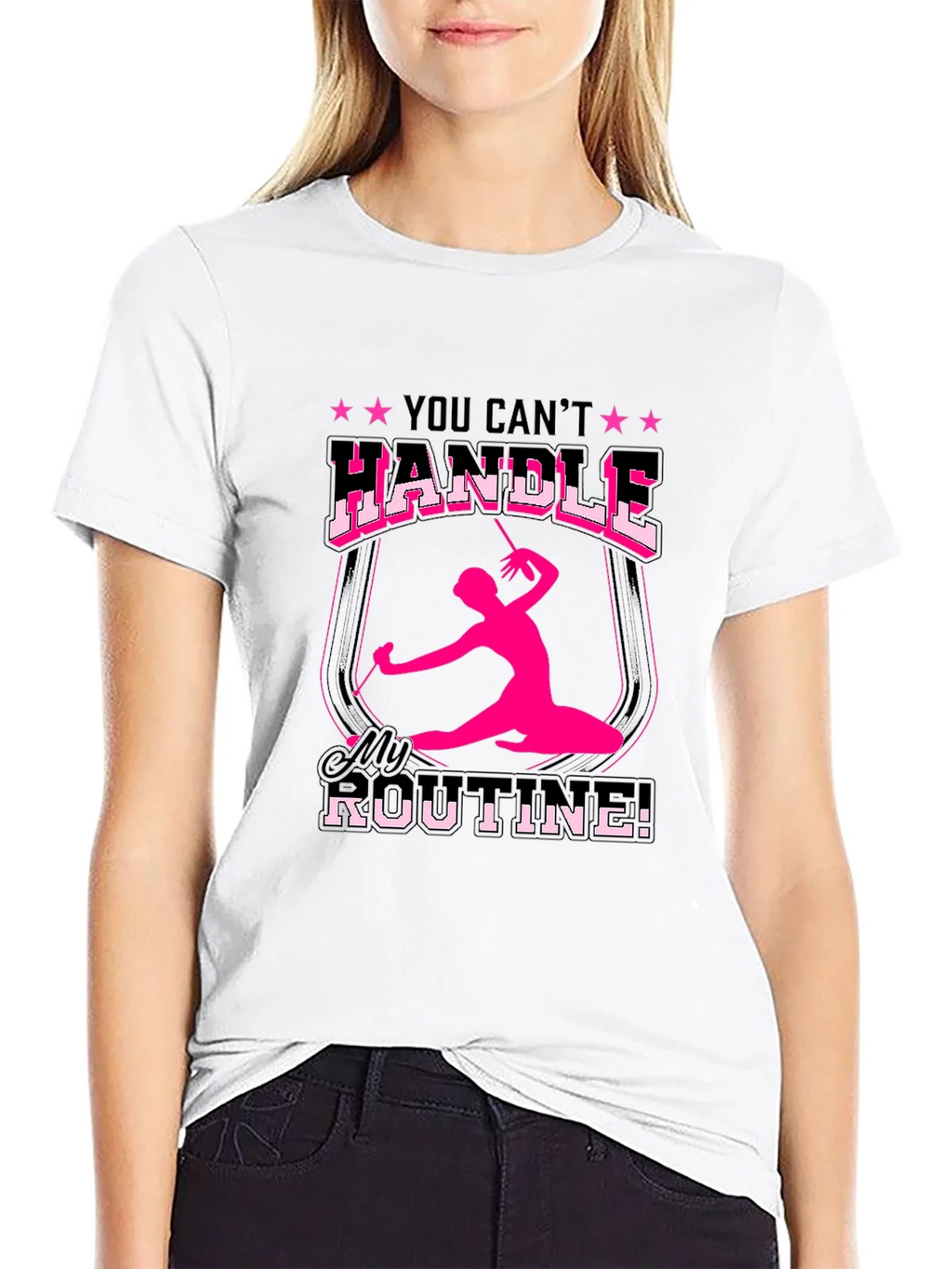 Gymnastics Routine Graphic Tee - Handle It! product image 7